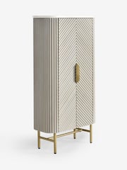 Light Grey Valencia Storage Console Cabinet - Image 7 of 8