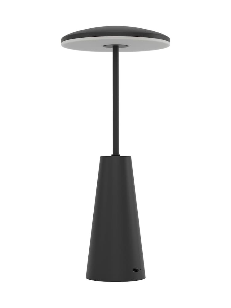 Eglo Black Piccola LED Touch Table Light - Image 3 of 6