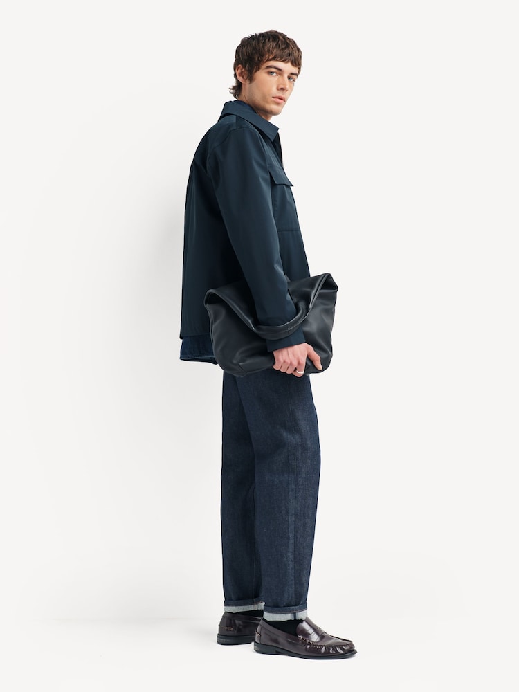 NN.07 Blue Alban Zip Up Technical Twin Pocket Jacket - Image 2 of 5 NN.07 Blue Alban Zip Up Technical Twin Pocket Jacket - Image 2 of 5
