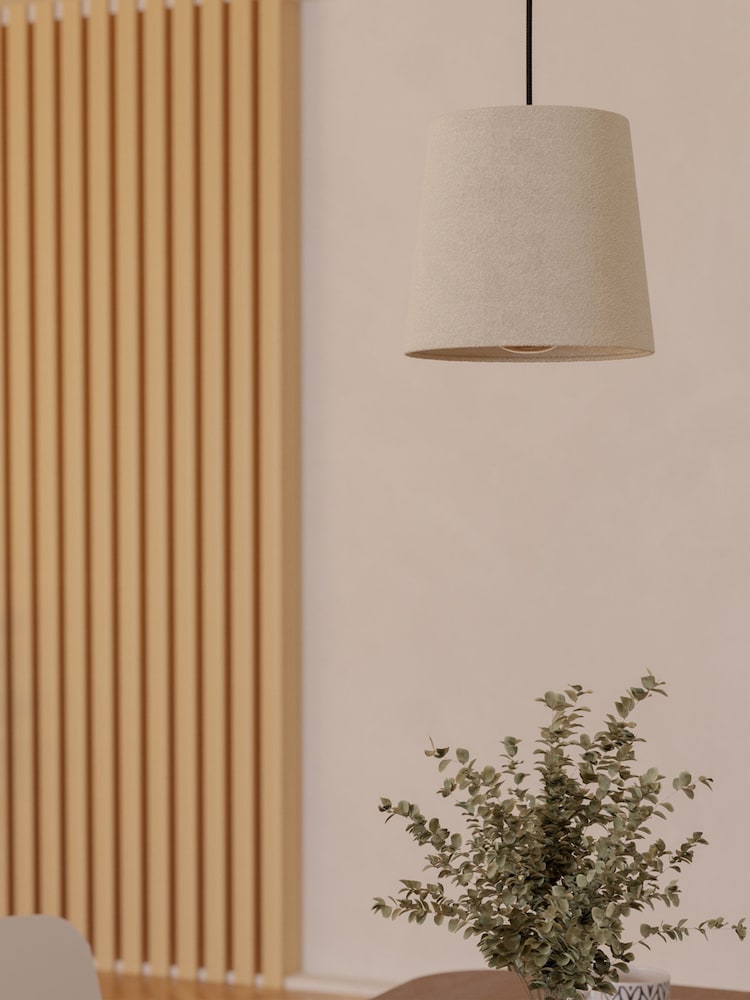 Eglo Black Febres Fabric and Steel Shade Pendant Ceiling Light - Image 2 of 6 Eglo Black Febres Fabric and Steel Shade Pendant Ceiling Light - Image 2 of 6