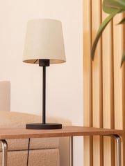 Eglo Febres Fabric and Steel Contemporary Table Lamp - Imagen 2 de 6