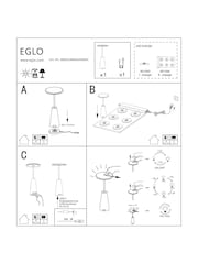 Eglo Brown Piccola LED Touch Table Light - Image 6 of 6