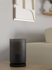 Eglo Black Colomera Glass and Steel Minimalist Table Lamp - Image 2 of 6