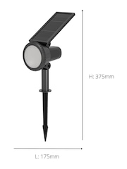 Eglo Black LED Sambuco Solar Light - Image 4 of 5
