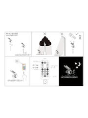 Eglo Black LED Sambuco Solar Light - Image 5 of 5