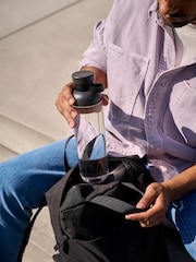 Mepal Nordic Black Vita Leakproof Drinks Bottle With Two Openings - Image 1 of 4