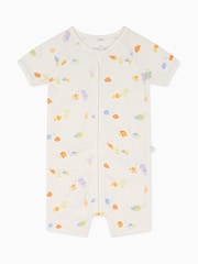 MORI Little Fish 2 Way Zip-Up Romper - Image 3 of 3