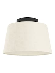 Eglo Black Febres Fabric and Steel Contemporary Ceiling Light - Image 3 of 6