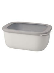 Mepal Nordic Black Cirqula Rectangular Food Storage Container - Image 1 of 1