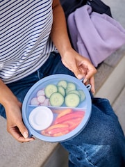 Mepal Nordic Blue Vita Leakproof Lunch Bowl With Compartments - Image 1 of 6