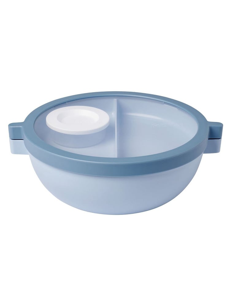 Mepal Nordic Blue Vita Leakproof Lunch Bowl With Compartments - Image 2 of 6