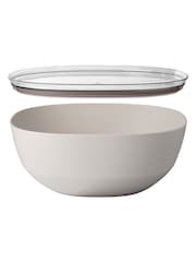 Mepal Nordic Black Silueta Glass-Filled Pp Serving Bowl With Lid - Image 2 of 2