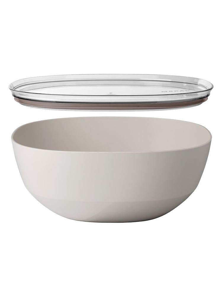 Mepal Nordic Black Silueta Glass-Filled Pp Serving Bowl With Lid - Image 2 of 2