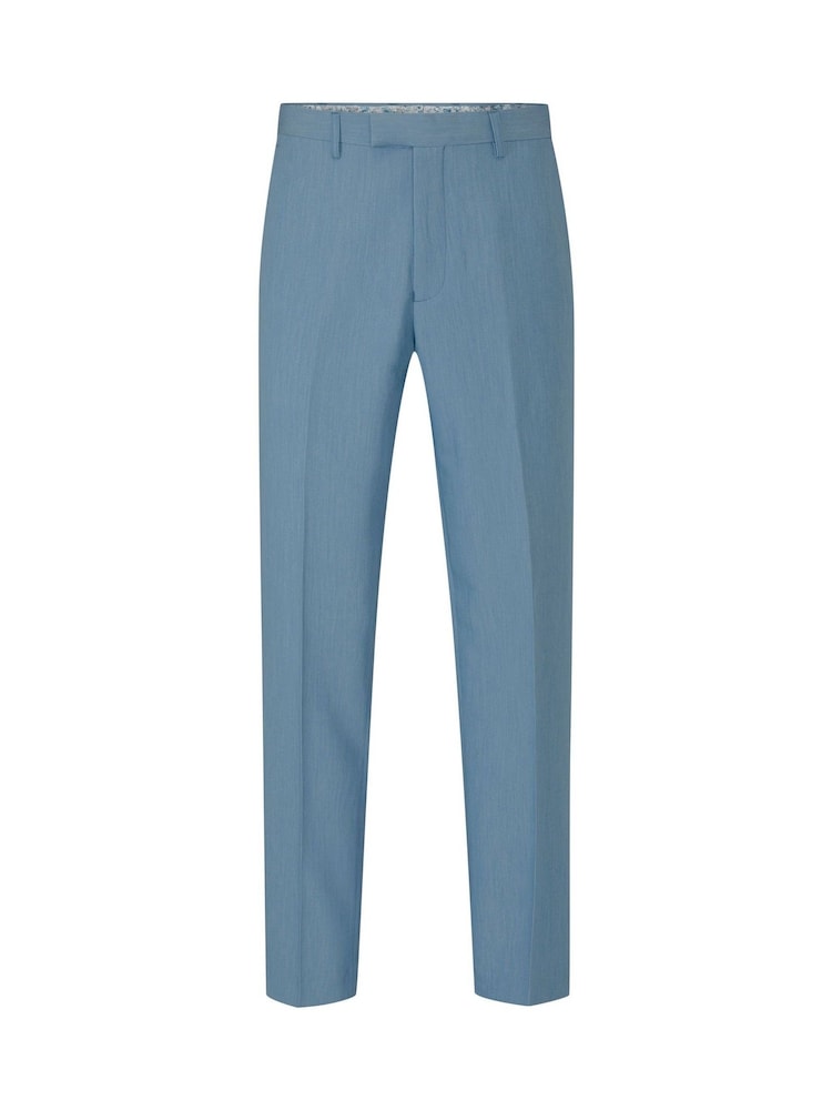 Skopes Blue Tailored Fit Beckett Suit Trousers - Image 4 of 4