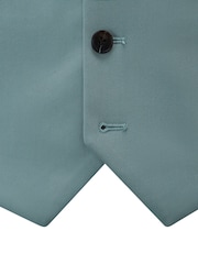 Skopes Green Tailored Fit Beckett Suit Waistcoat - Image 4 of 4