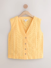 Amarelo - Colete Broderie - Imagem 5 de 7