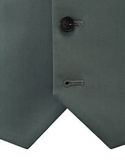 Skopes Green Tailored Fit Beckett Suit Waistcoat - Image 4 of 4