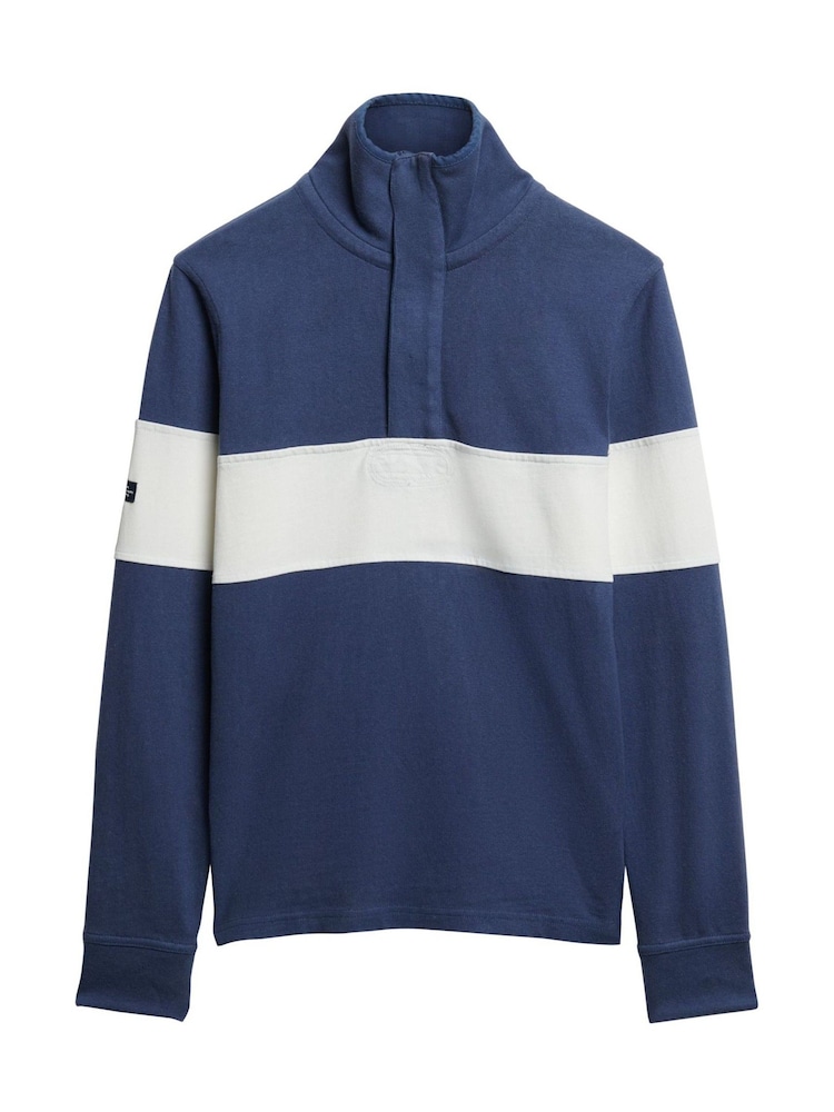 Superdry Classic Rugby Half Zip Sweat Top - Bild 5 von 5