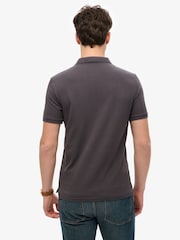 Superdry Purple Vintage Destroy 100% Cottton Polo Shirt - Image 2 of 6