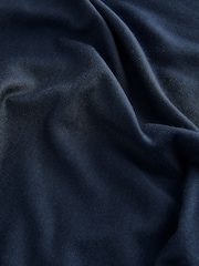 Ted Baker Blue Elmie Gather Shoulder Detail T-Shirt - Image 5 of 5