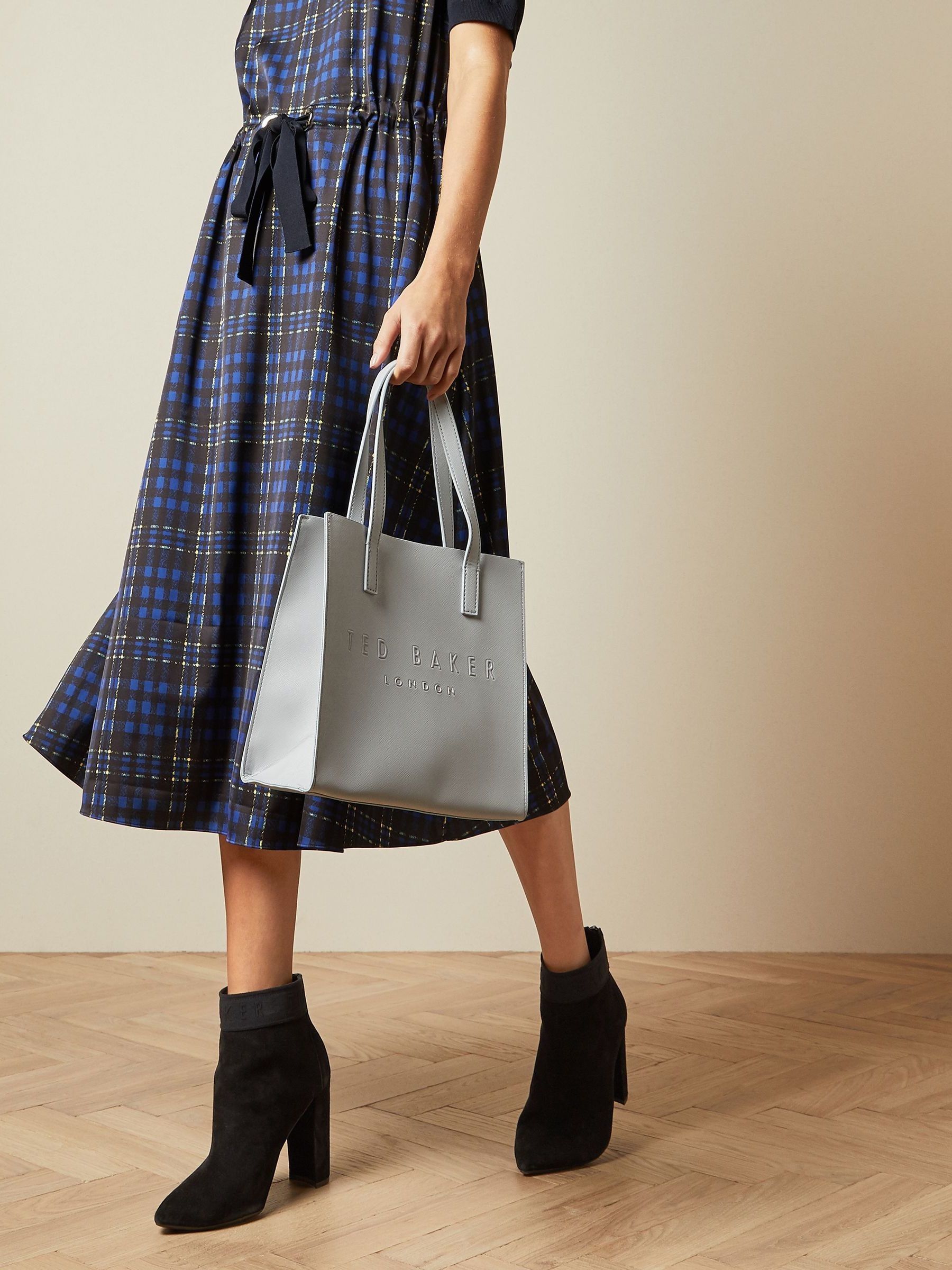 Buy Ted Baker Grey Small Seacon Crosshatch Icon Bag from Next Portugal