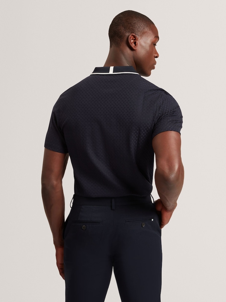 Ted Baker Cophen Short Sleeve Regular T Stitch Polo Shirt - صورة 2 من 9