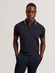 Ted Baker Cophen Short Sleeve Regular T Stitch Polo Shirt - صورة 3 من 9
