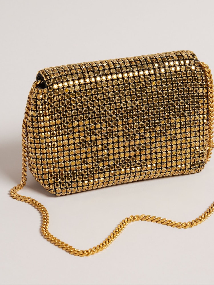 Ted Baker Metallic Gliters Crystal Mini Cross-Body Bag - Image 2 of 5