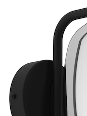 Eglo Black Ciampino Steel and Glass Modern Wall Light - Image 3 of 5