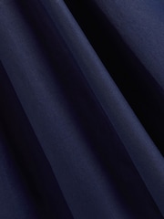 Ted Baker Blue Zanzah Cotton Poplin Midi Skirt - Image 7 of 7