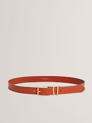 Ted Baker Brown Taleigh-Leather Belt - Image 3 of 4