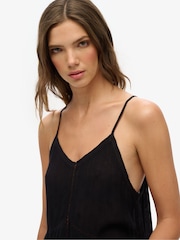 Superdry Black Ladder Trim Cami Top - Image 4 of 5