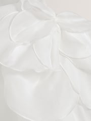 Ted Baker White Zanzah Cotton Poplin Midi Skirt - Image 6 of 6