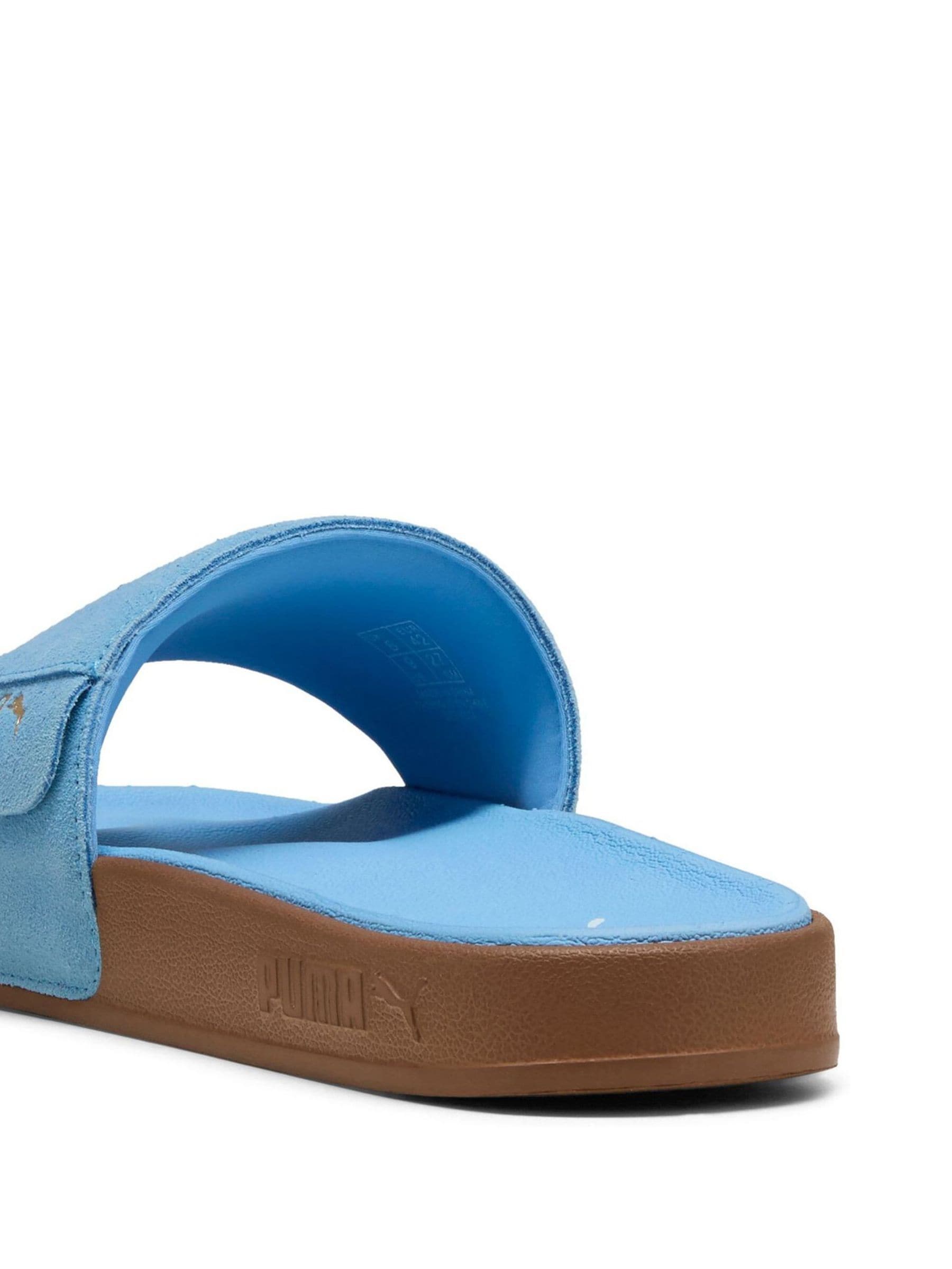 Buy Puma Blue Leadcat 2.0 Palermo Foil Slides from Next Mexico