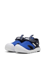 Puma Blue Fun Racer Toddler Sandals - Image 1 of 4