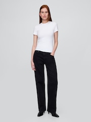 Camiseta de punto CloseKnit de Gap - Imagen 3 de 5