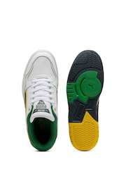 Puma White Ground Rebound Retro Sneakers - Image 5 of 6