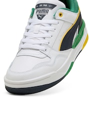 Puma White Ground Rebound Retro Sneakers - Image 6 of 6
