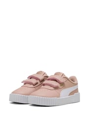 Puma Pink Carina 3.0 Toddler Sneakers - Image 3 of 3