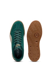 Puma Green Club II Era Suede Sneakers - Image 3 of 4