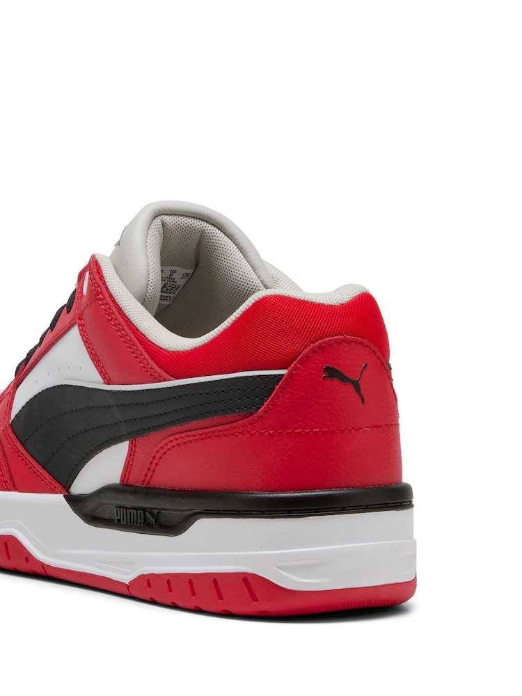 Noir chrome - Baskets Puma Rebound rétro - Image 3 of 6
