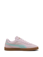 Puma Pink Club II Era Suede Sneakers - Image 1 of 5
