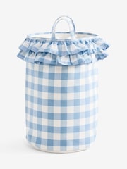 Blue Gingham Frill Laundry Bag - Image 3 of 3