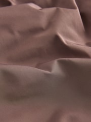 self. Mink Brown Collarless Bomber Jacket - Image 8 of 9