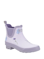 Cotswolds Purple Wildflower Ankle Wellingtons - Image 3 of 4