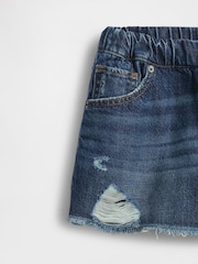 Gap Blue UltraSoft Stride Easy Denim Shorts (4-13yrs) - Image 5 of 5