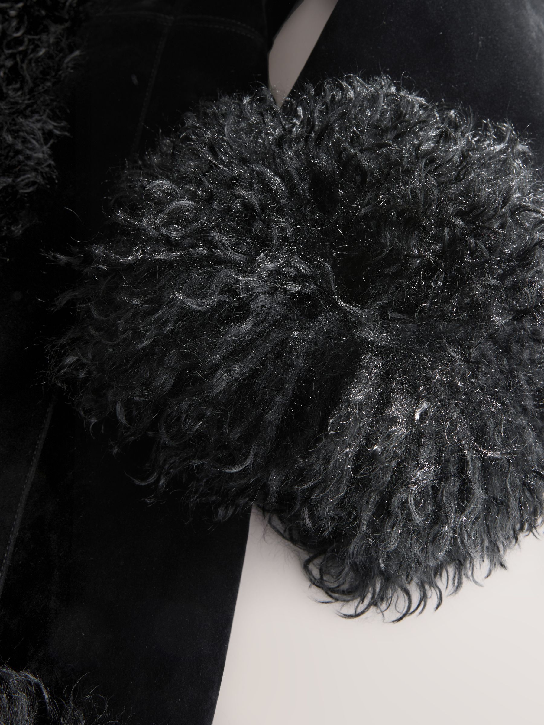 Buy Black Penny Lane Faux Fur Lined Jacket from Next USA