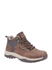 Cotswolds Overbury Hiking Brown Boots - Image 3 of 4