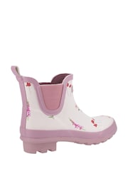 Cotswolds Purple Wildflower Ankle Wellingtons - Image 2 of 6