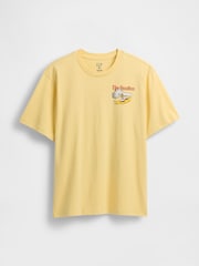 Gap Yellow The Beatles Relaxed Graphic T-Shirt - Image 4 of 5